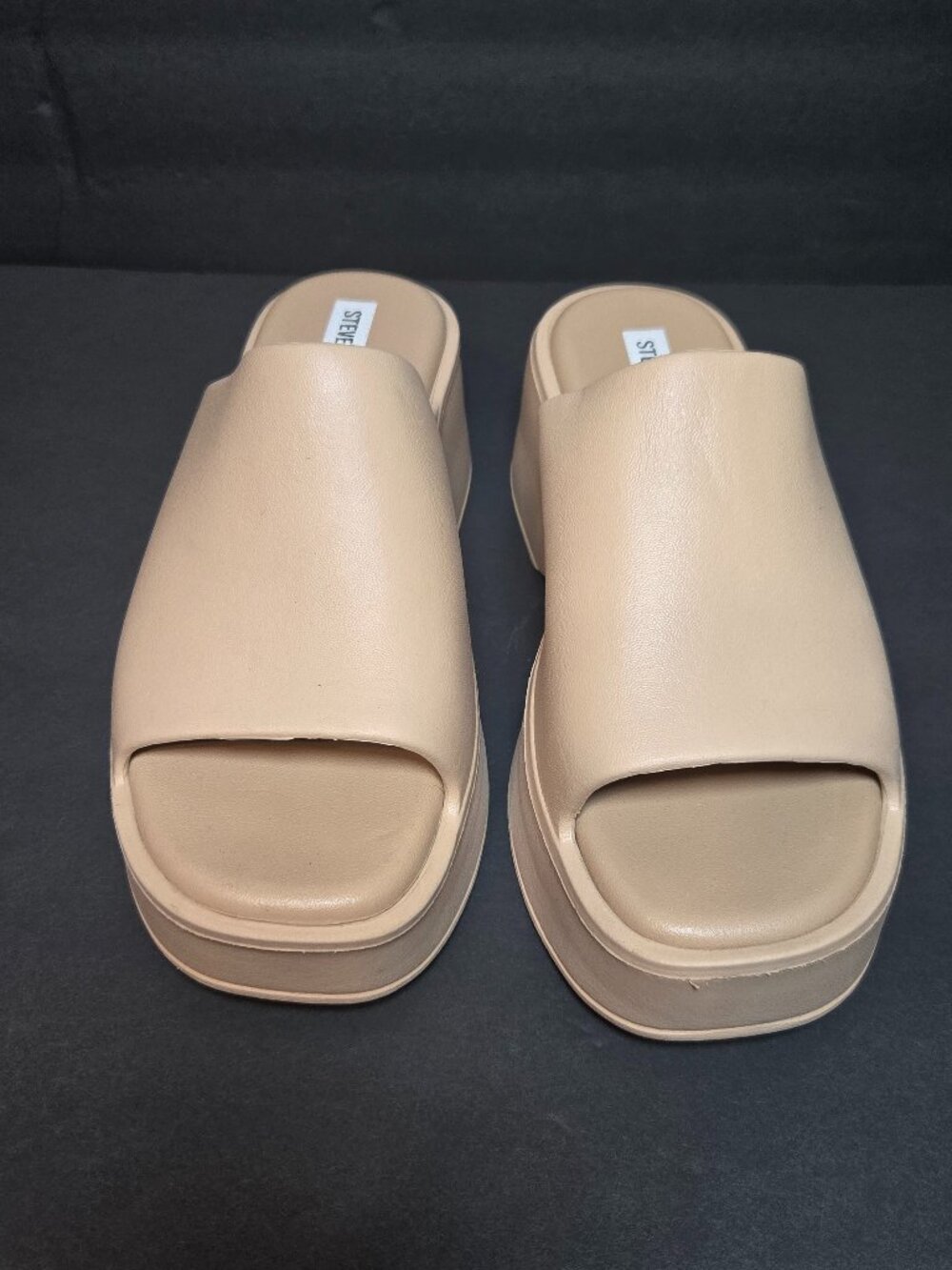 Steve Madden Slinky J Platform Slides Size 6